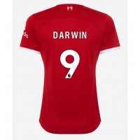 Camiseta Liverpool Darwin Nunez #9 Primera Equipación Replica 2023-24 para mujer mangas cortas